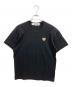 PLAY COMME des GARCONS（プレイコムデギャルソン）の古着「ハートワッペンTシャツ」｜ブラック