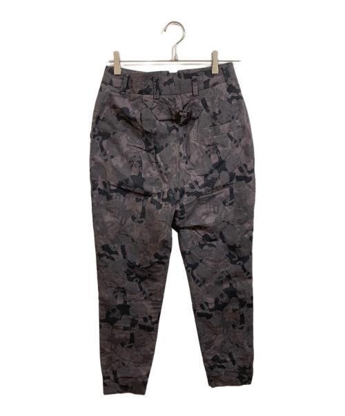 Vivienne Westwood RED LABEL（ヴィヴィアンウエストウッドレッドレーベル）Vivienne Westwood RED LABEL (ヴィヴィアンウエストウッドレッドレーベル) 総柄テーパードパンツ グレー サイズ:	SIZE 2の古着・服飾アイテム