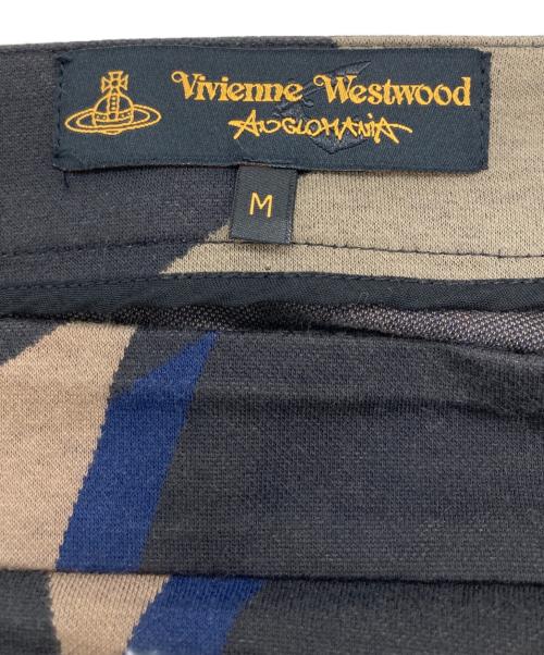 Vivienne Westwood ANGLOMANIA（ヴィヴィアンウエストウッドアングロマニア）VIVIENNE WESTWOOD ANGLOMANIA (ヴィヴィアンウエストウッドアングロマニア) スター柄スカート ブラック×ブラウン サイズ:SIZE Mの古着・服飾アイテム
