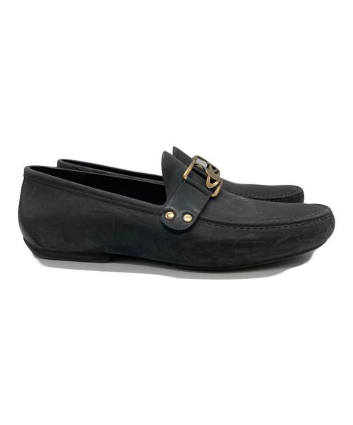 Vivienne Westwood（ヴィヴィアンウエストウッド）Vivienne Westwood (ヴィヴィアンウエストウッド) ラバーモカシンシューズ ブラック サイズ:	SIZE 42の古着・服飾アイテム