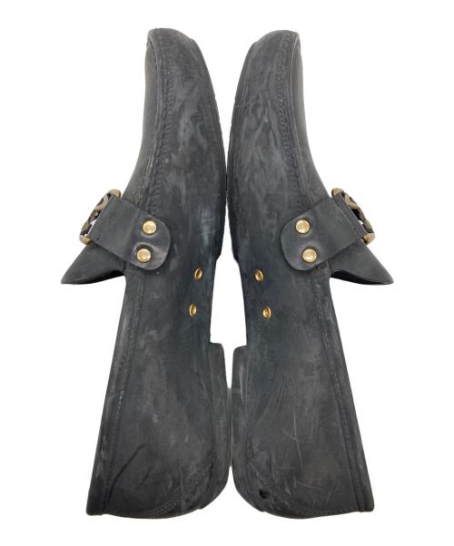 Vivienne Westwood（ヴィヴィアンウエストウッド）Vivienne Westwood (ヴィヴィアンウエストウッド) ラバーモカシンシューズ ブラック サイズ:	SIZE 42の古着・服飾アイテム