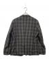 PS Paul Smith (ＰＳポールスミス) チェックテーラードジャケット ブラウン サイズ:M2：6000円