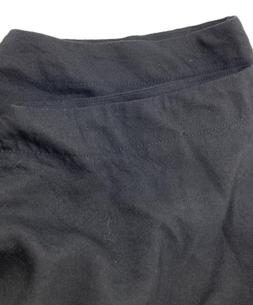 KAGURE（カグレ）kagure (カグレ) ウールリネンカフタンワンピース ブラック サイズ:SIZE Freeの古着・服飾アイテム