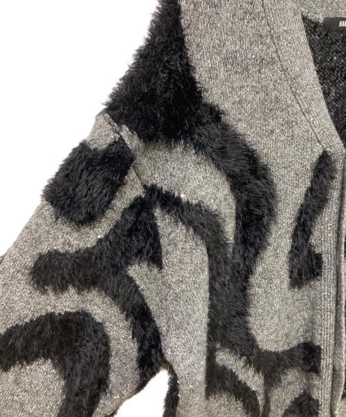 HARE（ハレ）HARE (ハレ) イソザイラインスパンコール カーディガン グレー サイズ:	SIZE Mの古着・服飾アイテム