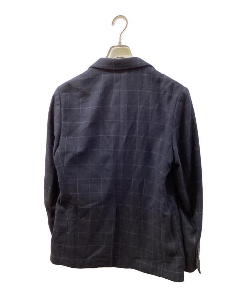 B:MING by BEAMS（ビーミングバイビームス）B:MING by BEAMS (ビーミングバイビームス) ツイードウィンドウペーン ジャケット ネイビー サイズ:SIZE 48の古着・服飾アイテム