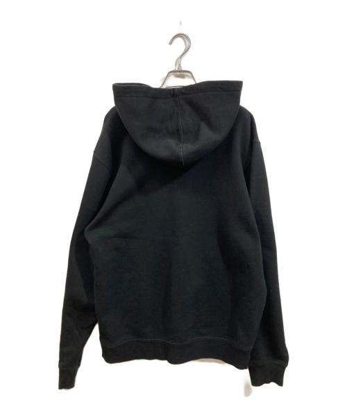 stussy（ステューシー）stussy (ステューシー) FIRE HOODIE プルオーバー ブラック サイズ:	SIZE Lの古着・服飾アイテム