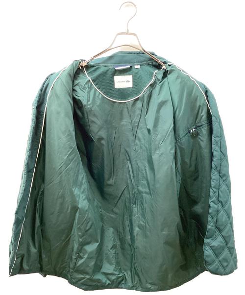 LACOSTE（ラコステ）LACOSTE (ラコステ) キルティングジャケット グリーン サイズ:SIZE Mの古着・服飾アイテム