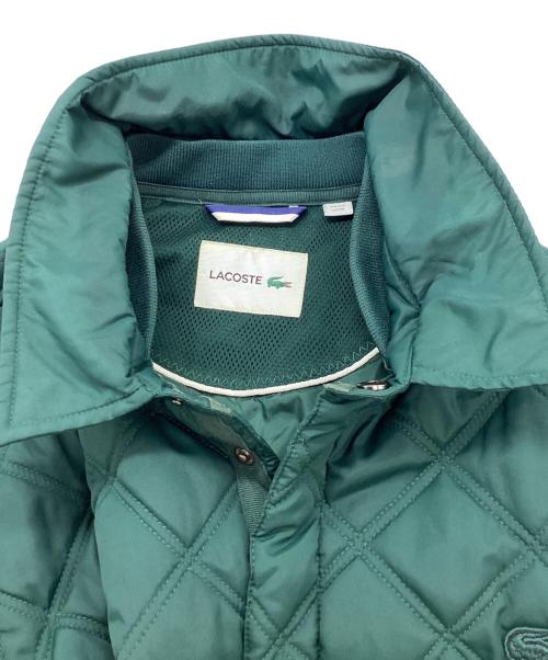 LACOSTE（ラコステ）LACOSTE (ラコステ) キルティングジャケット グリーン サイズ:SIZE Mの古着・服飾アイテム