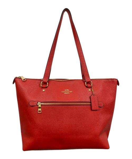 COACH（コーチ）COACH (コーチ) ギャラリー トート レッドの古着・服飾アイテム