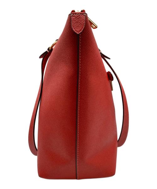 COACH（コーチ）COACH (コーチ) ギャラリー トート レッドの古着・服飾アイテム