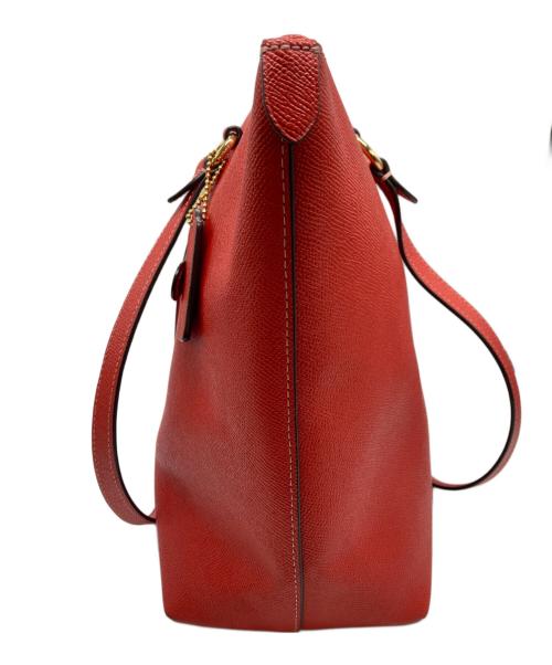 COACH（コーチ）COACH (コーチ) ギャラリー トート レッドの古着・服飾アイテム