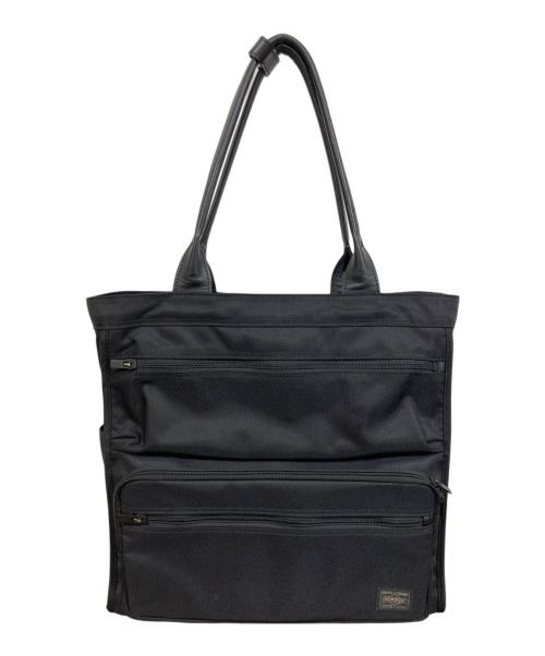 PORTER（ポーター）PORTER (ポーター) TOTE BAG ブラックの古着・服飾アイテム