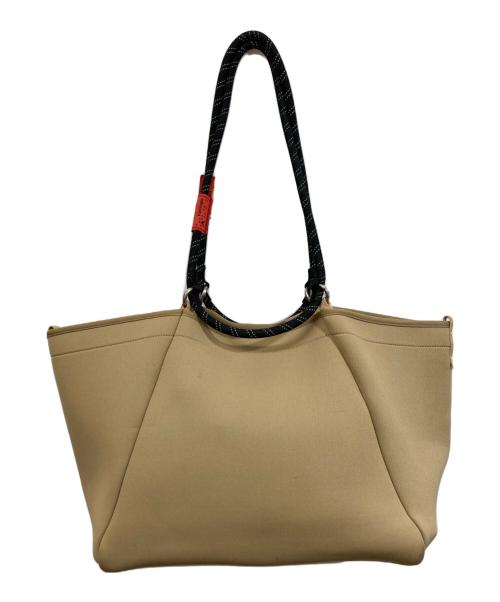 TOPOLOGIE（トポロジー）TOPOLOGIE (トポロジー) LOOP SHOPPER トートバッグ ベージュの古着・服飾アイテム