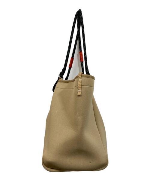 TOPOLOGIE（トポロジー）TOPOLOGIE (トポロジー) LOOP SHOPPER トートバッグ ベージュの古着・服飾アイテム