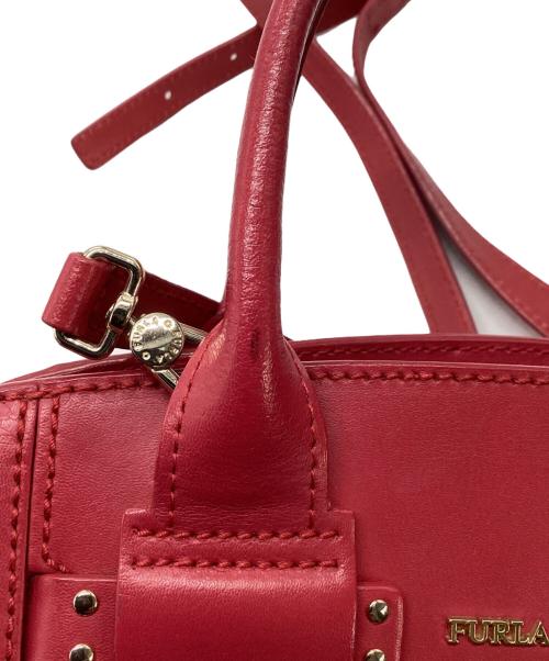 FURLA（フルラ）FURLA (フルラ) 2WAYショルダーバッグ レッドの古着・服飾アイテム