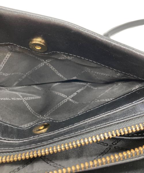 MICHAEL KORS（マイケル・コース）MICHAEL KORS (マイケル・コース) 2WAYショルダーバッグ ブラックの古着・服飾アイテム