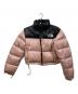 THE NORTH FACE（ザ ノース フェイス）の古着「NUPTSE SHORT JACKET」｜ピンク