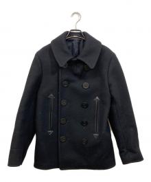 BUZZ RICKSON'S（バズリクソンズ）の古着「WILLIAM GIBSON COLLECTION Type BLACK PEA COAT」｜ブラック
