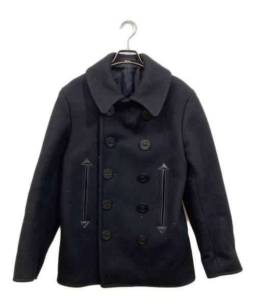 BUZZ RICKSON'S（バズリクソンズ）BUZZ RICKSON'S (バズリクソンズ) WILLIAM GIBSON COLLECTION Type BLACK PEA COAT ブラック サイズ:SIZE 38の古着・服飾アイテム