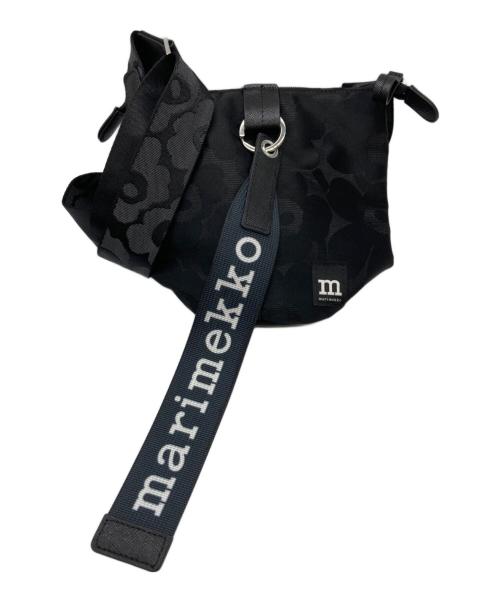 marimekko（マリメッコ）marimekko (マリメッコ) Essential Bucket Unikko ブラックの古着・服飾アイテム