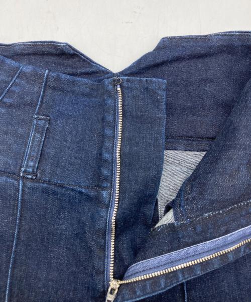JAPAN DENIM（ジャパンデニム）JAPAN DENIM (ジャパンデニム) ピンタックワイドストレートデニム インディゴ サイズ:SIZE 34の古着・服飾アイテム