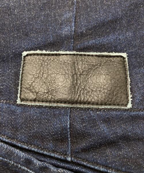 JAPAN DENIM（ジャパンデニム）JAPAN DENIM (ジャパンデニム) ピンタックワイドストレートデニム インディゴ サイズ:SIZE 34の古着・服飾アイテム
