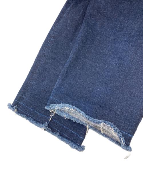 JAPAN DENIM（ジャパンデニム）JAPAN DENIM (ジャパンデニム) ピンタックワイドストレートデニム インディゴ サイズ:SIZE 34の古着・服飾アイテム
