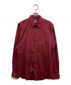 DOLCE & GABBANAドルチェ＆ガッバーナ）の古着「長袖シャツ」｜レッド
