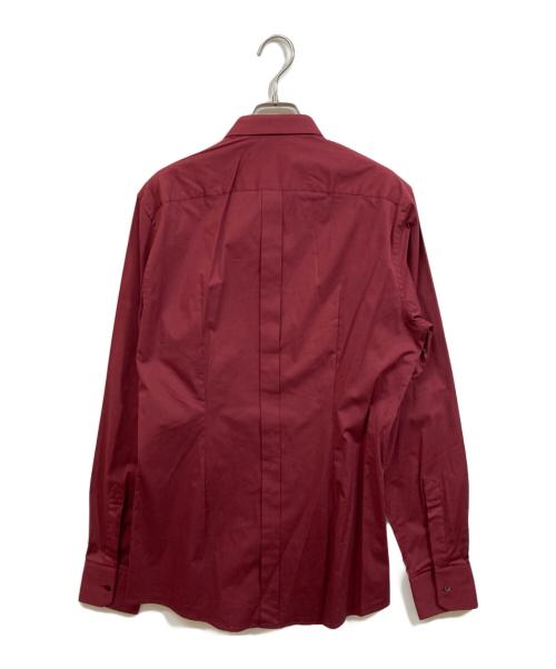 DOLCE & GABBANA（ドルチェ＆ガッバーナ）DOLCE & GABBANA (ドルチェ＆ガッバーナ) 長袖シャツ レッド サイズ:SIZE 40の古着・服飾アイテム