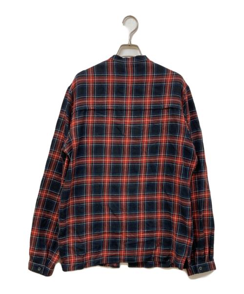 GUCCI（グッチ）GUCCI (グッチ) フランネルシャツ ブラック サイズ:SIZE 48の古着・服飾アイテム