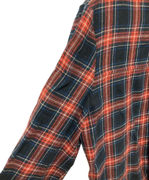 GUCCI（グッチ）GUCCI (グッチ) フランネルシャツ ブラック サイズ:SIZE 48の古着・服飾アイテム