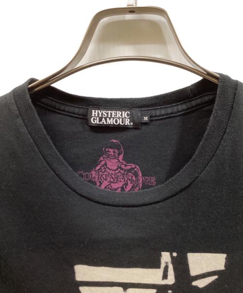 Hysteric Glamour（ヒステリックグラマー）Hysteric Glamour (ヒステリックグラマー) 半袖Tシャツ ブラック サイズ:Mの古着・服飾アイテム
