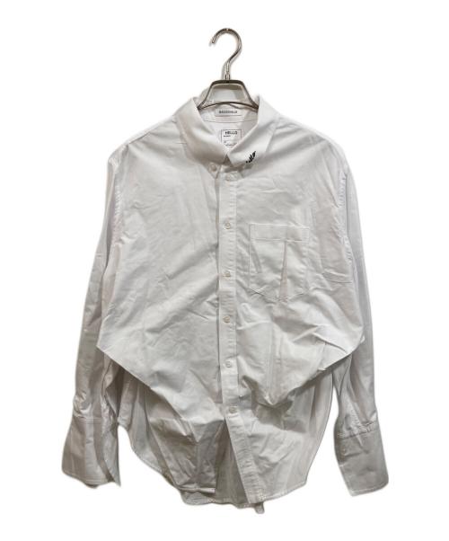 MADISON BLUE（マディソンブルー）MADISON BLUE (マディソンブルー) SWINGTWISTEDシャツ ホワイト サイズ:SIZE 01の古着・服飾アイテム