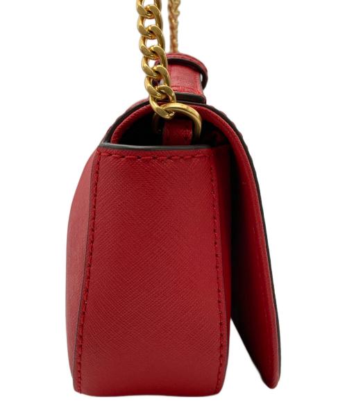 TORY BURCH（トリーバーチ）TORY BURCH (トリーバーチ) エマーソンチェーンショルダーバッグ レッドの古着・服飾アイテム