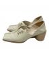 AMERI (アメリ) UND 2WAY SQUARE LOAFERS ベージュ サイズ:	SIZE M：5000円