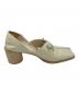 中古・古着 AMERI (アメリ) UND 2WAY SQUARE LOAFERS ベージュ サイズ:	SIZE M：5000円