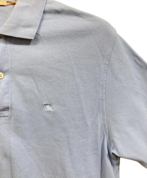 BURBERRY LONDON（バーバリーロンドン）BURBERRY LONDON (バーバリーロンドン) ポロシャツ スカイブルー サイズ:	SIZE Sの古着・服飾アイテム