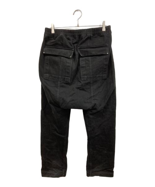 RICK OWENS（リックオウエンス）RICK OWENS (リックオウエンス) DRAWSTRING LONG PANTS ブラック サイズ:SIZE 50の古着・服飾アイテム