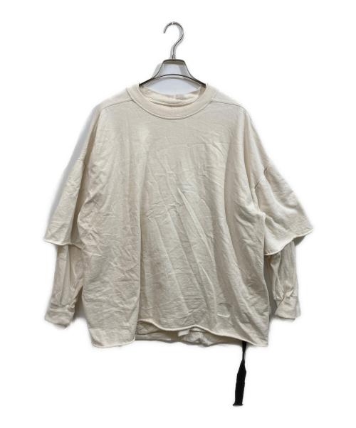 RICK OWENS DRKSHDW（リックオウエンス ダークシャドウ）RICK OWENS DRKSHDW (リックオウエンス ダークシャドウ) Tommy Hustler Sweat ナチュラル サイズ:SIZE 1の古着・服飾アイテム