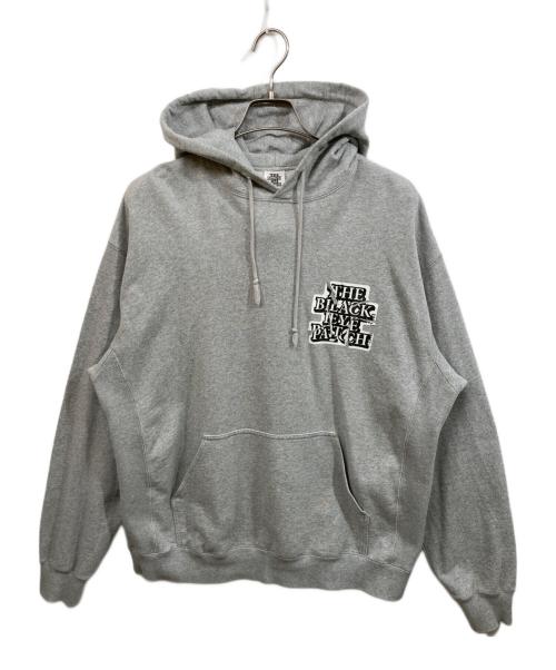 BlackEyePatch（ブラックアイパッチ）BlackEyePatch (ブラックアイパッチ) バックプリントパーカー グレー サイズ:	SIZE XLの古着・服飾アイテム