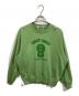 A BATHING APE（アベイシングエイプ）の古着「BABY MILO スウェット」｜グリーン