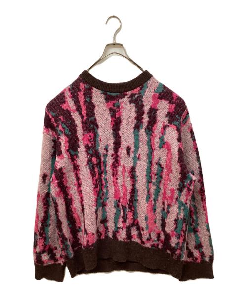 MAISON SPECIAL（メゾンスペシャル）MAISON SPECIAL (メゾンスペシャル) クルーネックニットプルオーバー ピンク サイズ:	SIZE 02の古着・服飾アイテム