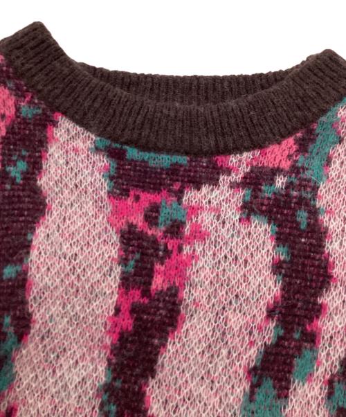 MAISON SPECIAL（メゾンスペシャル）MAISON SPECIAL (メゾンスペシャル) クルーネックニットプルオーバー ピンク サイズ:	SIZE 02の古着・服飾アイテム