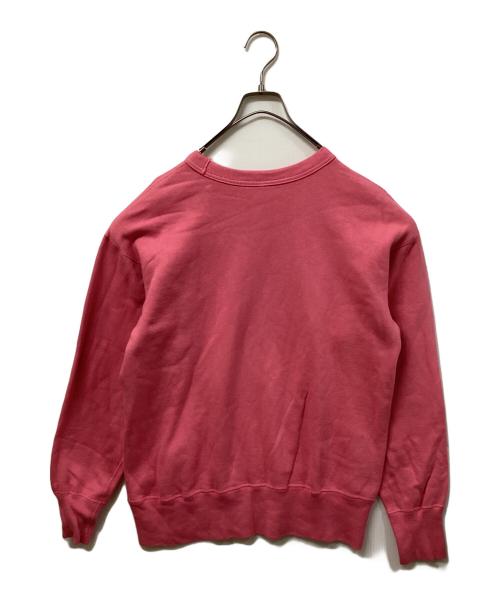 WAREHOUSE（ウエアハウス）WAREHOUSE (ウエアハウス) プリントスウェット ピンク サイズ:	SIZE Mの古着・服飾アイテム