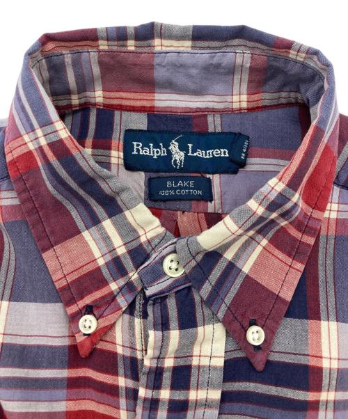 POLO RALPH LAUREN（ポロ・ラルフローレン）POLO RALPH LAUREN (ポロ・ラルフローレン) 半袖チェックシャツ マルチカラー サイズ:SIZE Mの古着・服飾アイテム