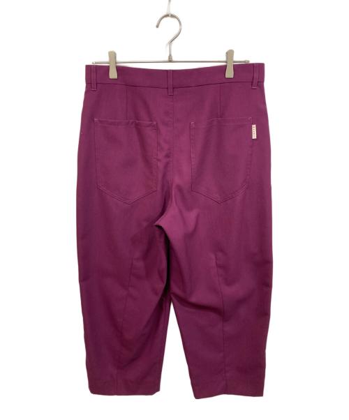 MARNI（マルニ）MARNI (マルニ) ワイドパンツ パープル サイズ:	SIZE 40の古着・服飾アイテム