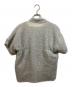 LIMI feu (リミフゥ) レイヤード 半袖カーディガン シルバー サイズ:SIZE S：6000円