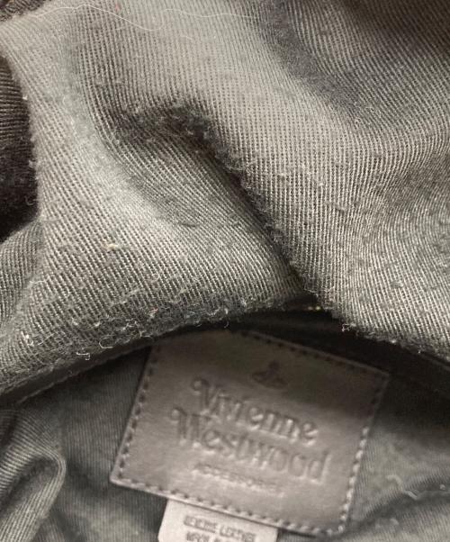 Vivienne Westwood（ヴィヴィアンウエストウッド）Vivienne Westwood (ヴィヴィアンウエストウッド) ハンドバッグ ブラック×グリーンの古着・服飾アイテム