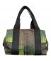 Vivienne Westwood (ヴィヴィアンウエストウッド) ハンドバッグ ブラック×グリーン：18000円