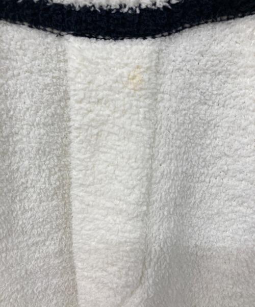 1PIU1UGUALE3 RELAX（ウノピゥウノウグァーレトレ リラックス）1PIU1UGUALE3 RELAX (ウノピゥウノウグァーレトレ リラックス) 裾ラインニットロングパンツ ホワイト サイズ:SIZE Mの古着・服飾アイテム